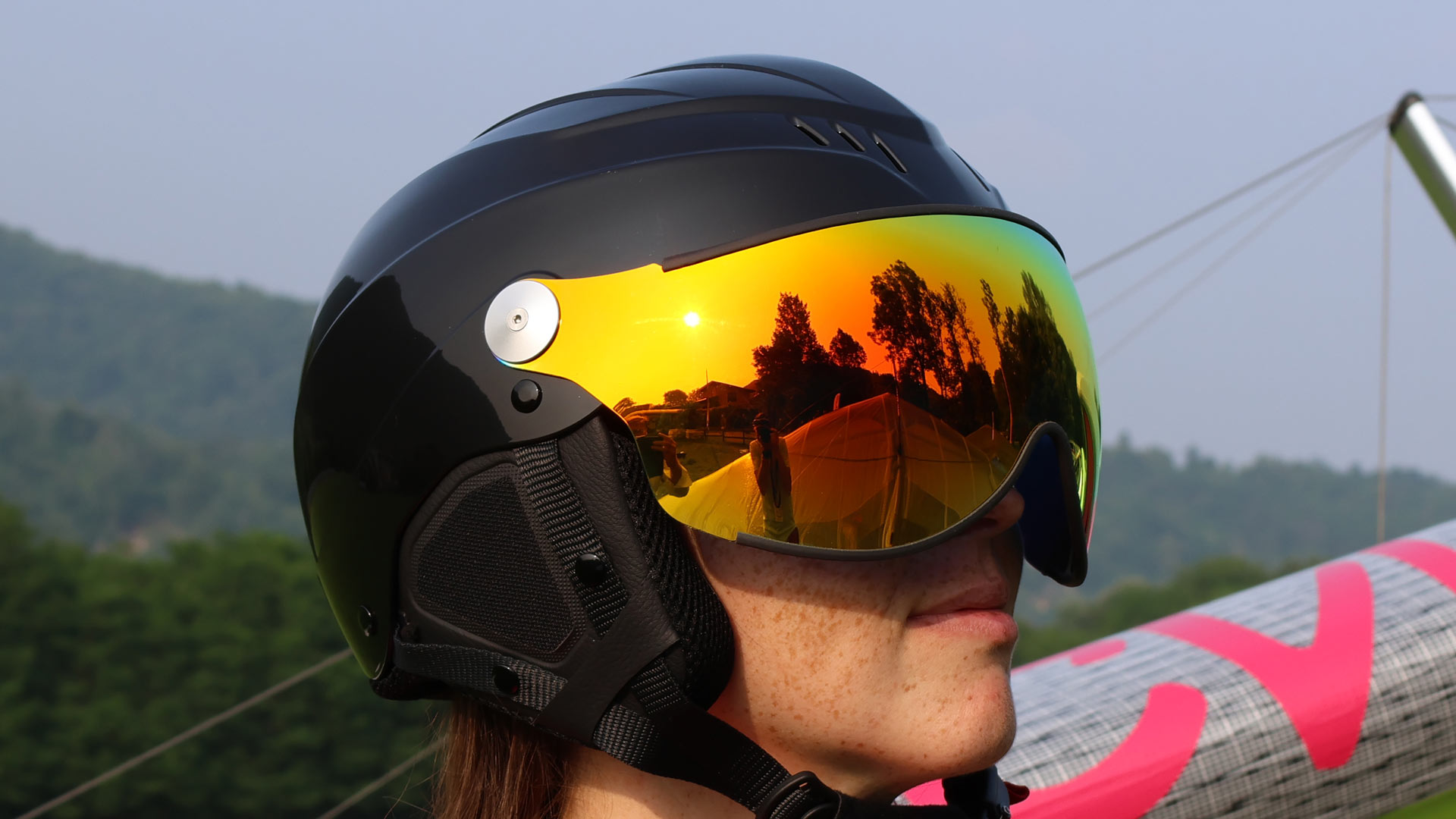 Casque à visière Eco
